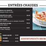 Menu 6ÈME CAFE Marrakech June 2023 202115